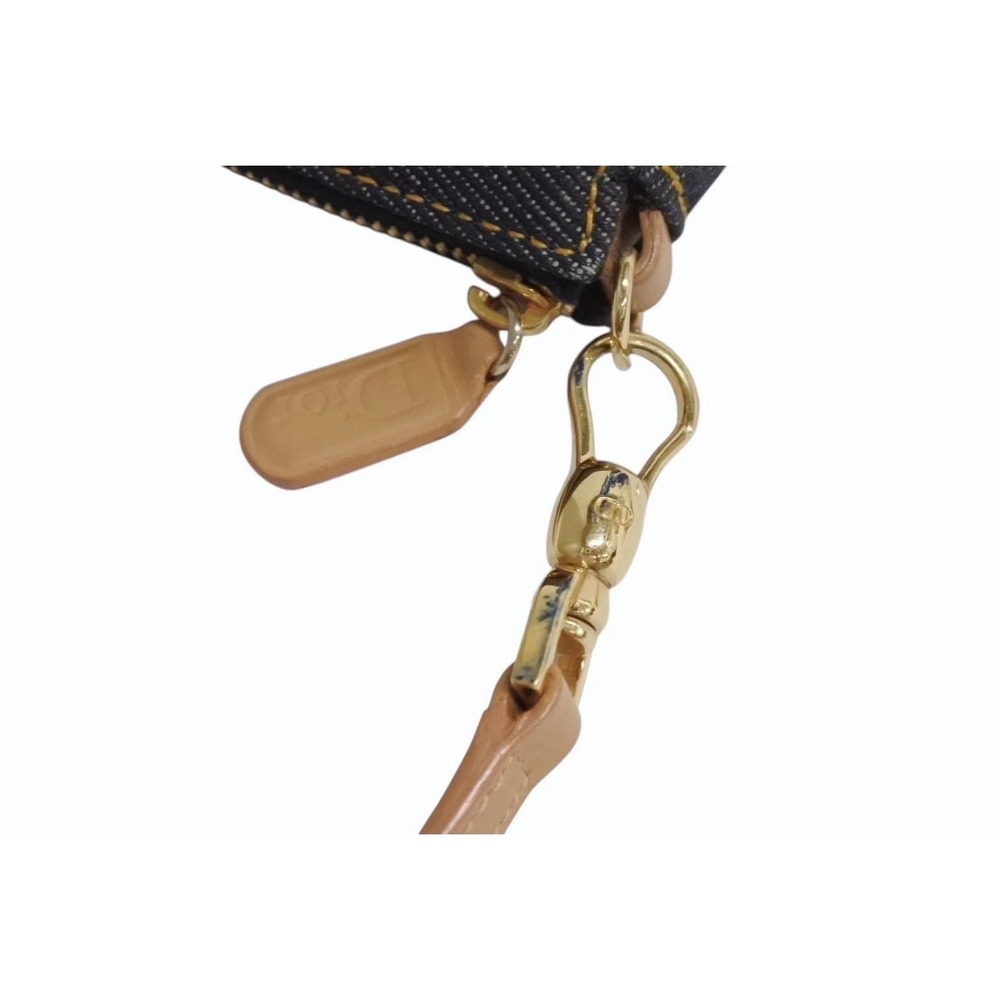 Christian Dior Saddle Bag accessory blue denim - Picture 6 of 10